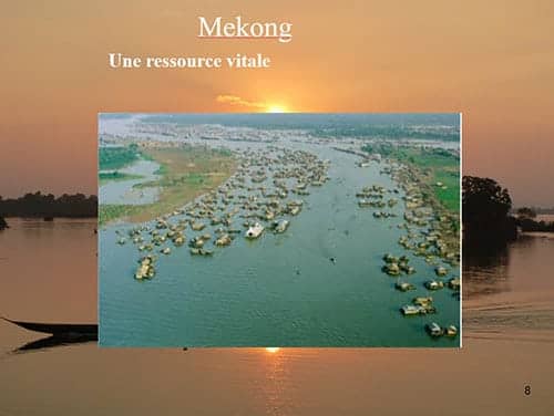 Le fleuve Mékong une ressource vitale pour ses habitants